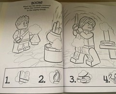 LEGO Harry Potter: Color the Wizarding World Coloring Book. 48 Pages.