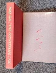 THE COUNTERLIFE by Philip Roth (1987) VERY GOOD 1ST/1ST UNREAD HARDCOVER