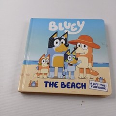 Bluey The Beach Lift-the-Flap Book Kids’ Interactive Board Book