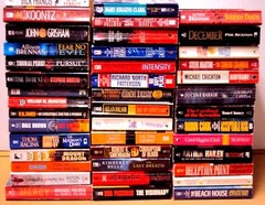Lot 20 Mystery Thriller Action Fiction Paperback Book Random Pick Author Title