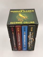 The Hunger Games Four Book Collection Hardcover Box Set by Suzanne Collins