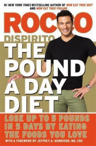 The Pound a Day Diet: Lose Up – DiSpirito, 9781455523672, hardcover, AUTOGRAPHED