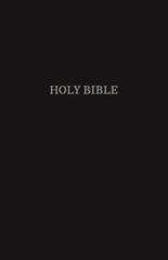 ⭐NEW⭐KJV Holy Bible: Gift & Award, Black Leather-Look, Red Letter, Comfort Print