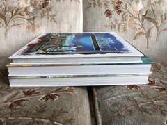 Studio Ghibli Howl’s Moving Castle Ponyo Ni No Kuni II Art Book Lot