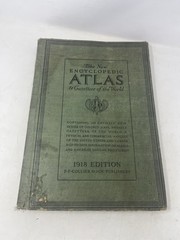 The New Encyclopedic Atlas & Gazetteer of the World 1918 Illustrated PF Collier