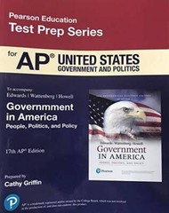 Pearson Education Test Prep Series for AP United States Government and P – GOOD