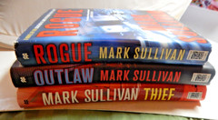 Lot of 3 MARK SULLIVAN HCDJ Books Rogue/Outlaw/Thief Robin Monarch Series