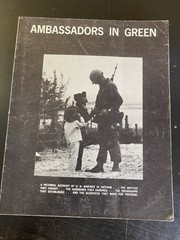 AMBASSADORS IN GREEN by Tom Bartlett USMC Vietnam CA Platoon 1971 1st Printing