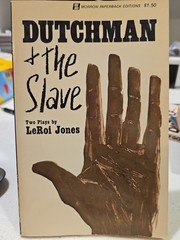Dutchman and the Slave LeRoi Jones Amiri Baraka Vintage Drama Paperback