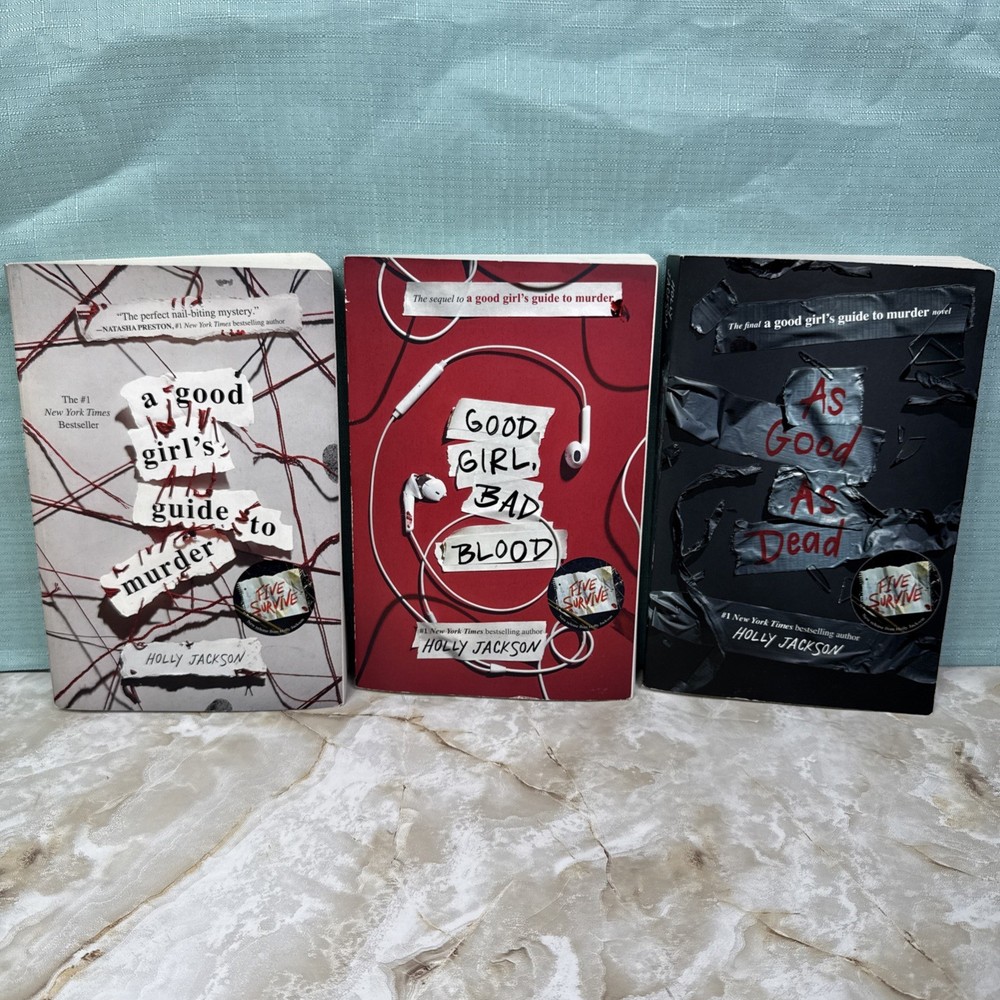A Good Girl’s Guide to Murder Series by Holly Jackson Paperback Set Trilogy