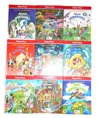 Fisher Price/Time Life LITTLE PEOPLE BIG BOOK Lot Of 9 – HC 8VGC 1GC