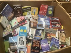 10 Pound Book Lot: Choose Your Genre-Fiction Nonfiction Kids Self-Help History