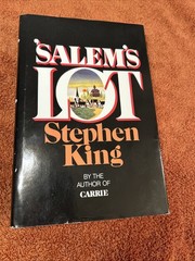 Salem’s Lot By Stephen King Hardcover 1975 Doubleday Vintage Book Club Ed. 9.5”