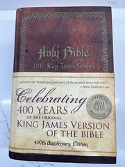 Holy Bible by Zondervan Bibles Staff (2011, Hardcover) 400th Anniversary Edition