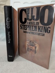 CUJO by Stephen King (1981) Early First Book Club Edition + Mylar ~ GC L-35!!!