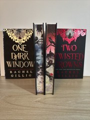 One Dark Window & Two Twisted Crowns Deluxe limited Hardcover Special Editions