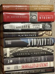 Nine Volume Collection of High Quality Abraham Lincoln Books -Build Your Library