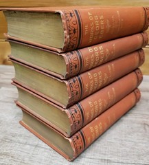 The Historical Romances of Georg Ebers Lot Of 5 From Late 1800s HC
