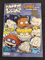 Bendon – Rugrats Jumbo Retro Coloring Book | 80 Pages of Nostalgic Fun