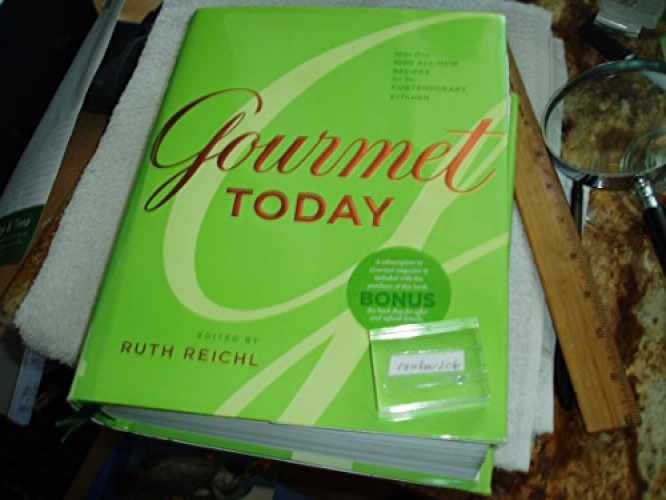 Gourmet Today: More than 1,000 Recipes – Hardcover, by Reichl Ruth – Very Good b