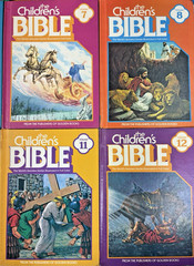 The Children’s Bible Vintage 1981 Golden Books Volumes 1-12 Hardbacks
