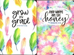 100 Pages Inspirational Journal/Notebook (Set of 2)