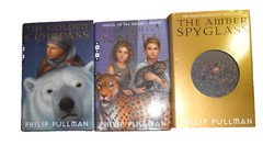 Philip Pullman HIS DARK MATERIALS Trilogy 1st ed/later printings – HC/DJ VGC