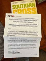 SIGNED – SOUTHERN CROSS THE DOG by Bill Cheng (2013, Hardcover) REVIEW COPY