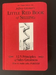 Jeffrey Gitomer’s Little Red Book of Selling Hardcover BRAND NEW