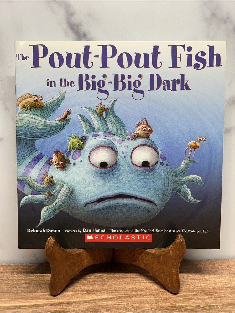 The Pout-Pout Fish in the Big-Big Dark Scholastic PB 2001 NEW