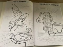 LEGO Harry Potter: Color the Wizarding World Coloring Book. 48 Pages.