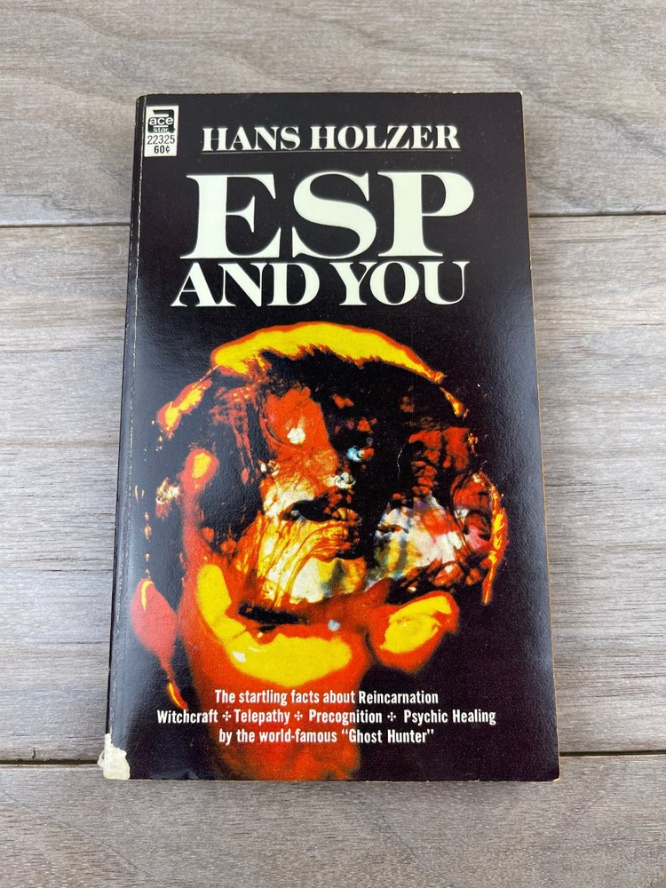 ESP and You Hans Holzer 1966 Paperback Psychic Paranormal ACE BOOKS