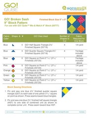 ACCUQUILT Go Qube 9″ Blocks – STEEL WIRE BOUND – PROTECTIVE COVERS