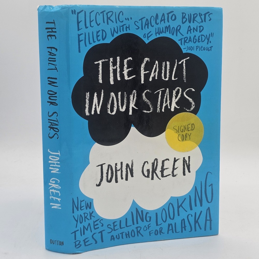 The Fault in Our Stars John Green 2012 1st Edition Signed HC w/DJ
