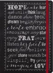 Hope, Pray, Love- Inspirational Message Blan- diary, 9781609369507, Ellie Claire