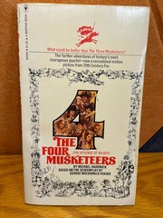 The Four Musketeers Michael Hardwick 1975 Movie Tie-In Adventure Bantam Book
