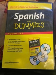 Spanish For Dummies 3-Disc Audio Set with case, guide not included
