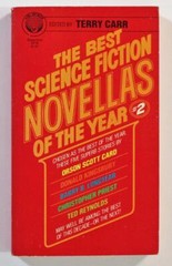 Best Science Fiction Novellas of Year by Terry Carr 1980 Del Rey Paperback