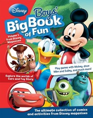 Boys’ Big Book of Fun – hardcover Disney Enterprises, Inc.