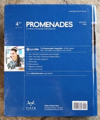 Promenades ⚜4th Ed 2022 HC⚜ Mitchell Tano Vista Francophone French Language 🥐☕️