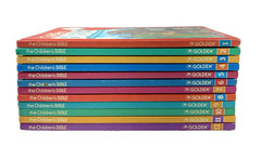 The Children’s Bible Vintage 1981 Golden Books Volumes 1-12 Hardbacks