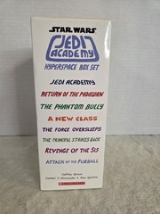 Star Wars Jedi Academy Hyperspace 8 Book Box Set By Jeffrey Brown-See Desc.