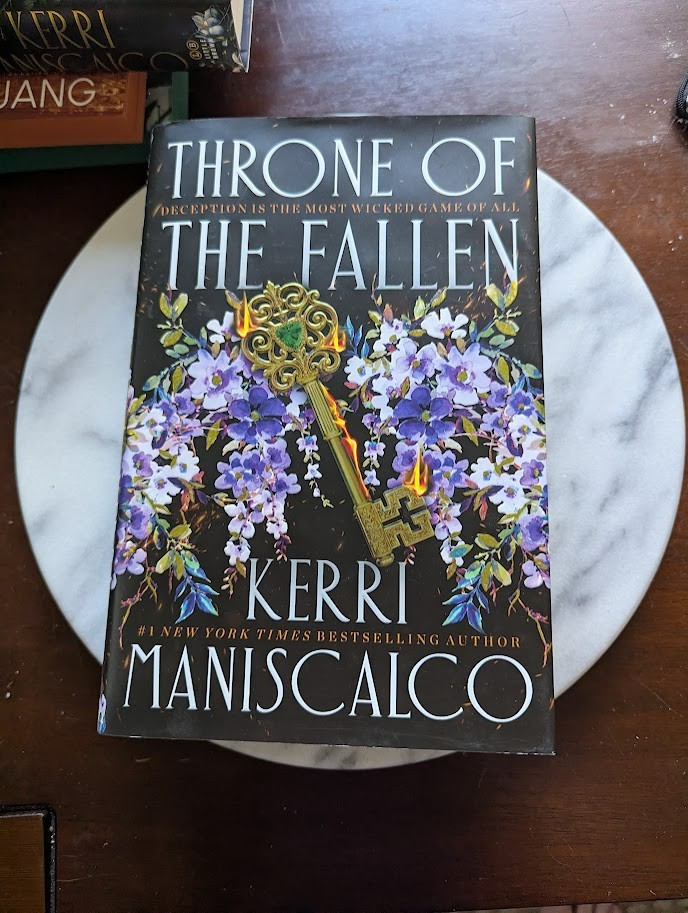 Throne of the Fallen by Kerri Maniscalco (2023, Hardcover)