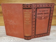 The Historical Romances of Georg Ebers Lot Of 5 From Late 1800s HC