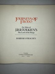 Journeys of Frodo Atlas J.R.R. Tolkien Lord of the Rings Barbara Strachey 1985