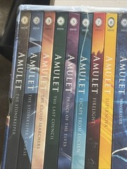 Amulet Box Set Books 1-9 Complete Series Kazu Kibuishi Graphix Scholastic SEALED