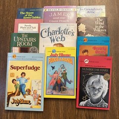 11 Children’s Paperback Books Classics Clearly, Blume, Lowry, Dahl, MacLachlan