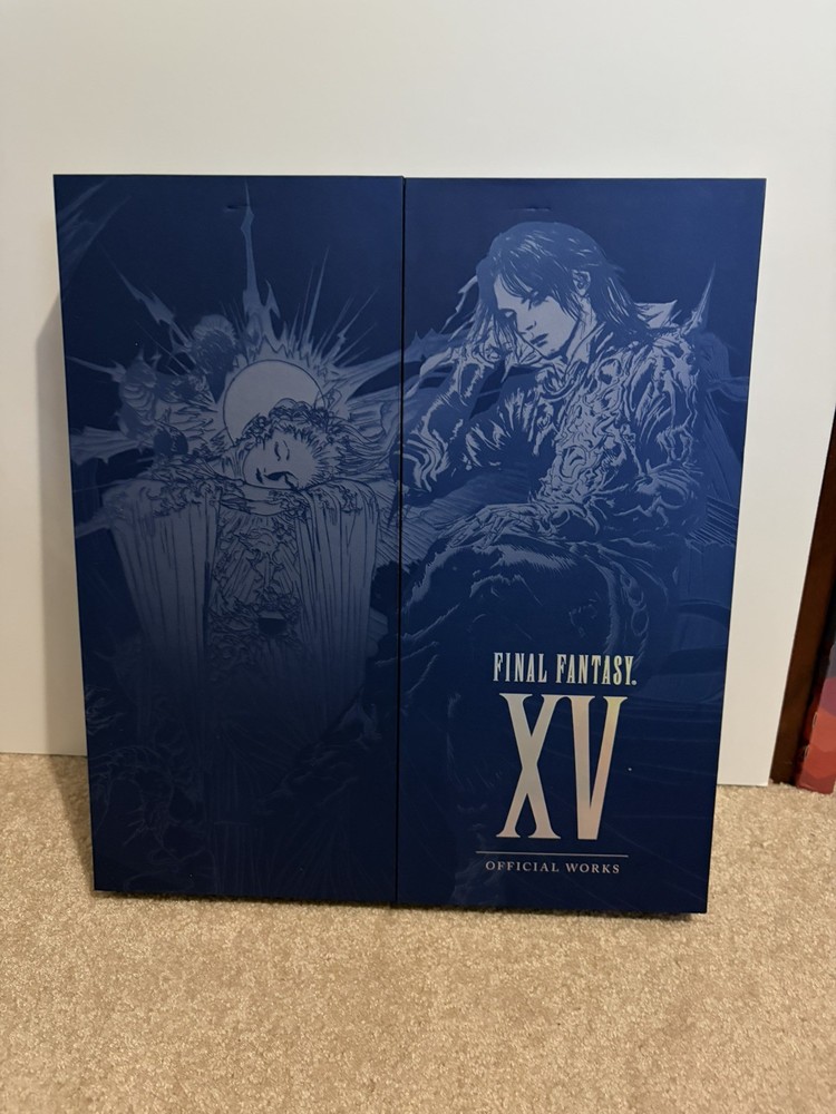 Final Fantasy XV Official Works Limited Edition Signed by 2 Eng VAs *Read Desc*