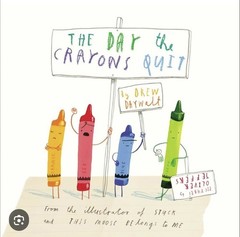 The Day the Crayons Quit by Drew Daywalt (2013, Hardcover)