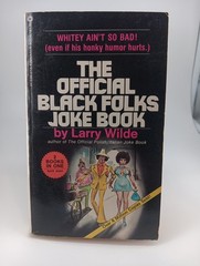 Official Black/White Folks Joke Book 2-in-1 Paperback (1980)